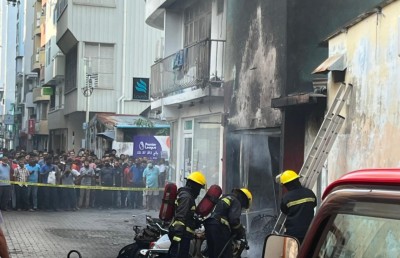 މާލޭގައި ގަރާޖެއްގައި ރޯވެެއްޖެ