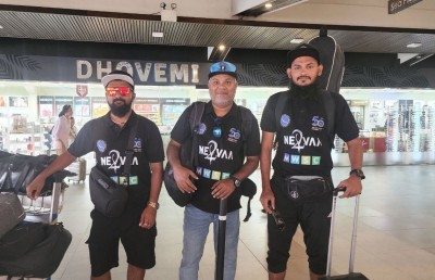 ނޭވާ ހިފަހައްޓާލުމުގެ ޑައިވް ވޯލްޑް ރެކޯޑް ހާއްސަކުރަނީ ރިސޯޓްތަކުގެ މުވައްޒަފުންނަށް