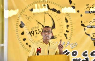 ޗެއާޕާސަން ކަމަށް ހޮވަންވީ ފައްޔާޒް ކަމަށް ޝައުނާ ވިދާޅުވުމުން ނަޝީދު ހިތްހަމަނުޖެހިއްޖެ
