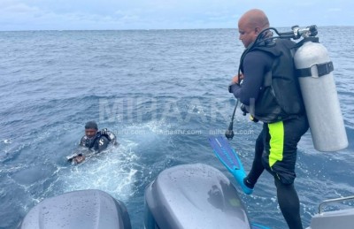 ޑައިވަރު ސައީދު ހޯދުމުގެ މަސައްކަތް މެދުކަނޑާލައިފި