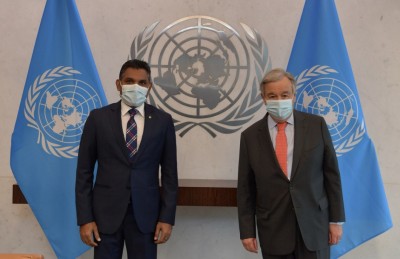 ނައިބު ރައީސް އދ. ގެ ސެކްރެެޓަރީ ޖެނަރަލާ ބައްދަލުކުރައްވައިފި