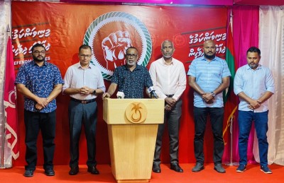 ސަރުކާރުން ޔާމީނާ ދޭތެރޭ އިހުމާލުވެއްޖެ, ސެކިއުރިޓީ އަށް އިސްކަމެއްނުދޭ: އިދިކޮޅު