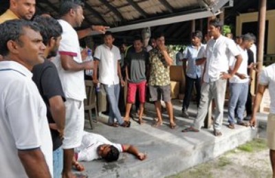 މަނަފަރުގައި ބަނޑުހައިހޫނު ކަމުގެ ހަޅުތާލެއް، ދެ މީހަކަށް ފަރުވާ ދެނީ