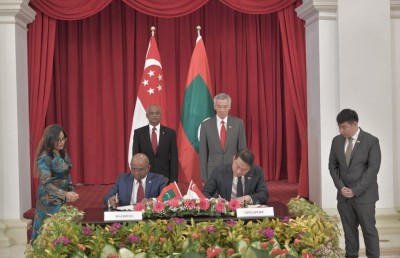 ރާއްޖެ އާއި ސިންގަޕޫރާ ދެމެދު ދެ އެމްއޯޔޫއެއްގައި ސޮއިކޮށްފި