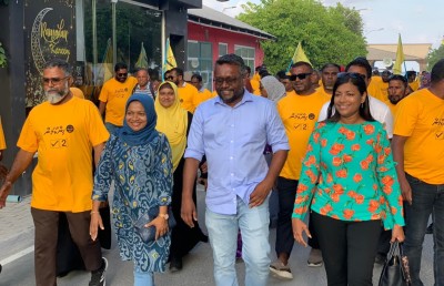 ހަމަޖެހުމާއި ތަރައްގީ ގެނެސްދޭނީ އެމްޑީޕީ މެންބަރުން، އެންމެން ވޯޓަށް ނުކުންނަވާތި: ފައްޔާޒު