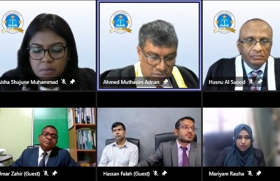 ފަނޑިޔާރު ސުއޫދު އެދިވަޑައިގަތީ މުވައްކިލުގެ ދިފާއުގައި "ބަރަބޮލޭ" ބުނެ ނިންމާނުލަން