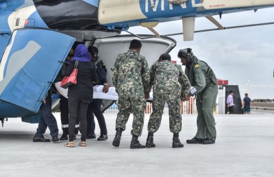 ހެލިކޮޕްޓަރުގެ އޮޕަރޭޝަންތައް ފުޅާކުރަން ބޭނުން: ޝަމާލް