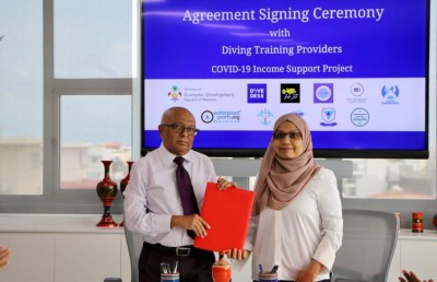 އިންކަމް ސަޕޯޓް ޕްރޮޖެކްޓުގެ ދަށުން ޑައިވް ކޯސްތަކެއް ފަށަނީ