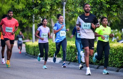 ޓީއެފްޖީ 10 ކިލޯމީޓަރު ދުވުމުގެ އެއްވަނަ ޖާއިޝާ އާއި ފަޒީލް ހޯދައިފި