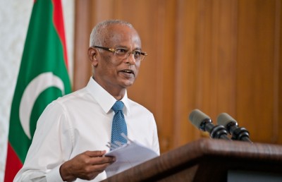 ދެވަނަ ދައުރަކަށް ކުރިމަތިލައްވަން ތައްޔާރު ކަމަށް ރައީސް ފުރަތަމަ ފަހަރަށް ވިދާޅުވެއްޖެ