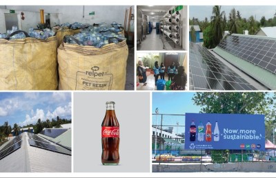އަހަރެއް ތެރޭ 45 ޓަނުގެ ޕްލާސްޓިކް އެއް ކުރެވުނު: ކޮކާ ކޯލާ