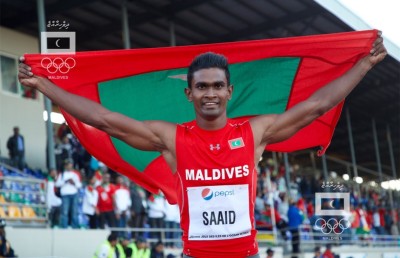 އައިއޯއައިޖީ: ސާއިދު 200 މީޓަރު ދުވުމުން ލޯ މެޑަލް ހޯދައިފި
