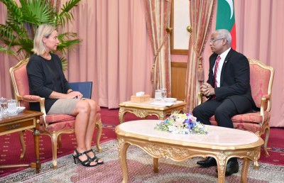 ޔޫރަޕިއަން ކޮމިޝަންގެ ނައިބު، ރައީސްއާ ބައްދަލުކުރައްވައިފި