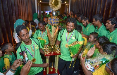 މާޒިޔާ ޔޫތު ޓީމަށް ހޫނު މަރުހަބާ އެއް