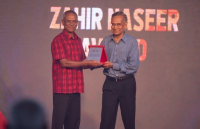 "ޒާހިރު ނަސީރު އެވޯޑް" ހިޔަލީ ރަޝީދަށް