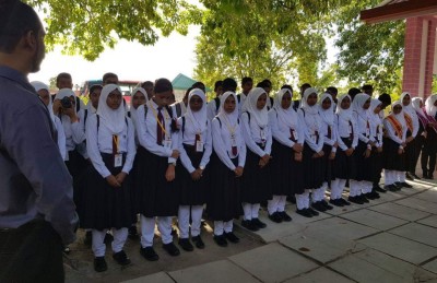 އައްޑޫ ހައި ސްކޫލުގެ 200 ދަރިވަރުންގެ ވަފުދެއް ހަމަދު ސްކޫލަށް!