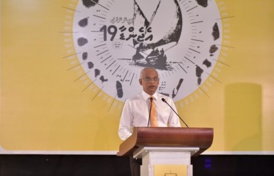 ޖަޒީރާ ތަރައްގީއަށް ވާސިލްވާނީ ލާމަރުކަޒީ ރާއްޖެއެއް ބިނާ ކުރެވިގެން: ރައީސް