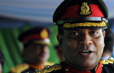 ލަންކާ ސިފައިންގެ ވެރިއަކަށް ހަނގުރާމައިގެ ޖަރީމައިގެ ތުހުމަތުކުރި ޖެނެރަލެއް