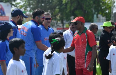 ގައުމީ ކްރިކެޓް ޓީމުތަކަށް އިންޑިއާ އިން ތަމްރީން ފުރުސަތެއް