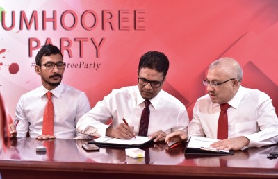މިތިބީ ސަރުކާރާއެކު، ބޭނުމީ ޕާޓީ ބޮޑުކުރުން: ގާސިމް