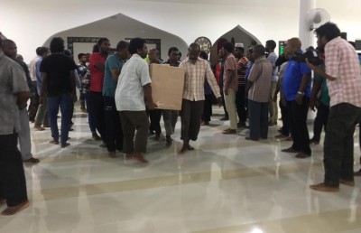 ގިނަ ބައެއްގެ ބައިވެރިވުމާ އެކު ޖަނާޒާ ބާއްވައިފި