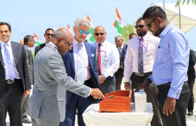 ހުޅުމާލޭގައި އިންޑިއާ އެމްބަސީގެ ބިންގާ އަޅައިފި
