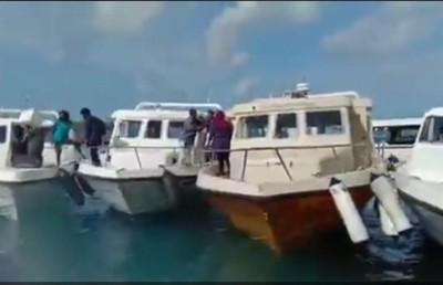 އެއް ލޯންޗުން އަނެއް ލޯންޗަށް ފުންމަމުން މާލެއަށް!