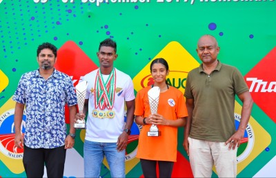 ގައުމީ މުބާރާތް: އެންމެ މޮޅު އެތުލީޓުންނަކީ ސާއިދާއި ހިމްނާ