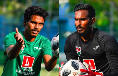 ގައުމީ ޓީމުގެ ނިހާޓާއި ކީޕަރު ހުސެން ވިސާ ނުލިބި ލަންކާގައި