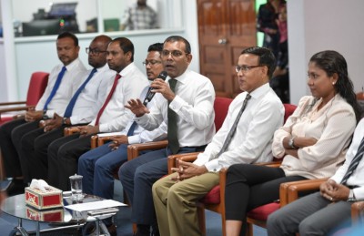 "އަނދިރި ދައުލަތު"ގެ ބިރުވެރި ވާހަކަ ނަޝީދުގެ ދޫފުޅުން!