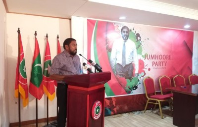 ޖޭޕީ ނޫން ބޮޑު ހުރިހާ ޕާޓީތަކަށް ވެރިކަން ކުރުމުގެ ފުރުސަތު ދީފި: ގާސިމް