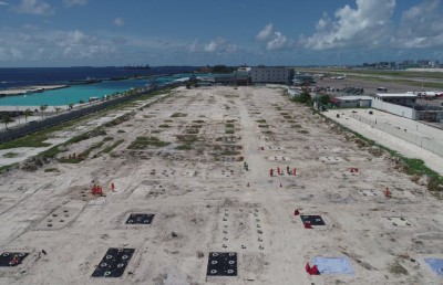 ވެލާނާ އެއާޕޯޓުގެ އާ ޓާމިނަލްގެ ޕައިލިން މަސައްކަތް ނިމިއްޖެ
