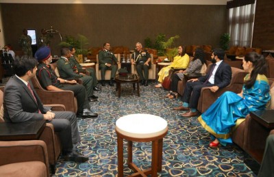އިންޑިއާގެ އާމީ ޗީފް ރާއްޖެ ވަޑައިގެންފި