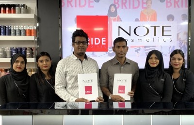 ބްރައިޑް ފެއާގެ ޓައިޓަލް ސްޕޮންސަރަކަށް ނޯޓް ކޮސްމެޓިކްސް