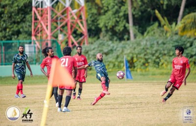 އެމްޓީސީސީ ނޯތު ލީގު / ދެވަނަ ޑިވިޝަން: އެއްވަނަ ޑިވިޝަނުގެ ފުރަތަމަ ޖާގަ ދިއްދޫ ބީއެކްސް ސްޕޯޓްސް ހޯދައިފި