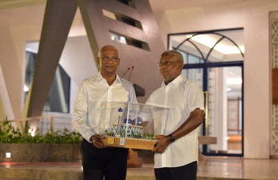 އާރްސީސީން ހުޅުމާލޭގައި އަޅައިދިން މިސްކިތް ހުޅުވައިފި