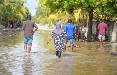 އުދަ އަރައި 35 ރަށަކަށް ގެއްލުންވި؛ 451 ގެއަކަށް ލޮނު ވަތް: އެންޑީއެމްއޭ