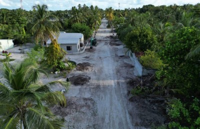 މަގު ހަދަން ރުއްތައް ނެގުމާއެކު ހުޅުދުއްފާރުގެ ރީތިކަން ގެއްލިއްޖެ