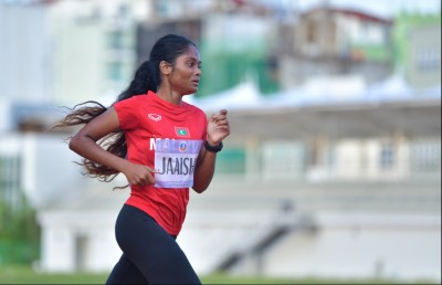 ފުރަތަމަ ދުވަހު ސާއިދާއި ހިމްނާ އަށް ދެ ރަން މެޑަލް