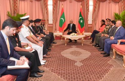 އިންޑިއާގެ އާމީ ޗީފް، ރައީސާ ބައްދަލުކުރައްވައިފި