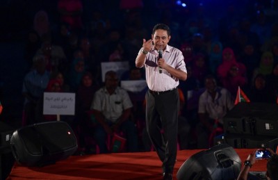 ޔާމީން ވިދާޅުވީ 20،000 ފްލެޓުގެ ވާހަކަ އަކީ ހަގީގަތެއް ނޫން ކަމަށް