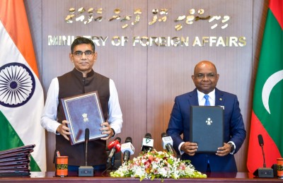 އިންޑިއާއިން ހިންގާ މަޝްރޫއުތަކަކަށް އެޑްވާންސްކޮށް 4 މިލިއަން ރުފިޔާ ދީފި