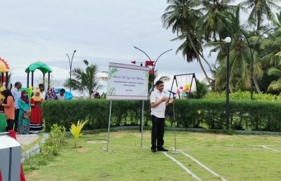 ފަރެސްމާތޮޑާގެ ހިތްގައިމު ބަގީޗާ ހުޅުވައިފި