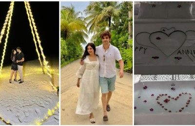 ކައިވެނީގެ އެނިވާސަރީ ފާހަގަކުރަން ދިވްޔަންކާ އާއި ވިވޭކް ރާއްޖޭގައި