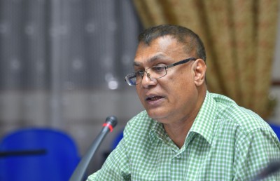 އައްޑޫގައި ފެންބޮޑުވާ މައްސަލަ ހައްލު ކުރުމަށް ފެން ހިންދާ ނިޒާމުގެ މަސައްކަތް އަވަސްކޮށްދީ: ޝަރީފް