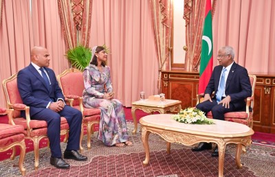 ޖަރުމަނު ސަފީރު ކަމަށް ޝާން، އަދި ޗީފް އޮފް ޕްރޮޓޮކޯލަށް ޝިއާން އައްޔަންކުރައްވައިފި