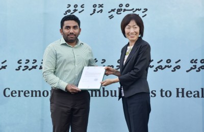 25 ރަށަކަށް އެއްބިއުލާންސް ދީ، ހުރިހާ ރަށަކަށް އެމްބިއުލާންސް ހަމަކޮށްފި