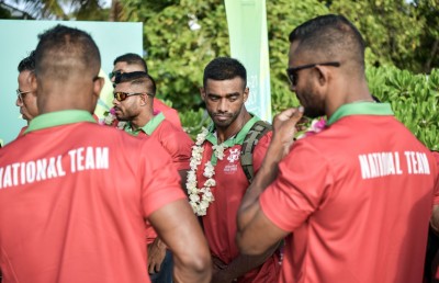 ރަން މެޑައްޔަށް އަމާޒުކޮށް، ދިވެހި ބޮޑީ ބިލްޑިން ޓީމު މާފުއްޓަށް