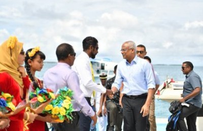 ދީނަށް ބަދުބަސް ބުނުމާއި ހަމަނުޖެހުމަށް ގޮވުން ހުއްޓުވާނަން: ރައީސް