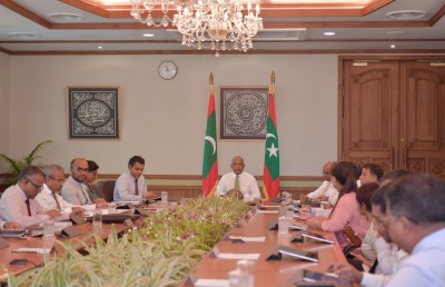 ކުރިމަތިވަމުން އަންނަ ދަތި ދުވަސްވަރުގައި ބަދަހި ގުޅުމެއްގައި ދެމިތިބުން މުހިއްމު: ރައީސް